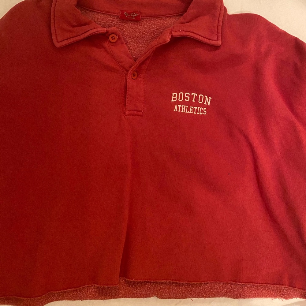 Brandy Melville/John Galt red long sleeve pullover